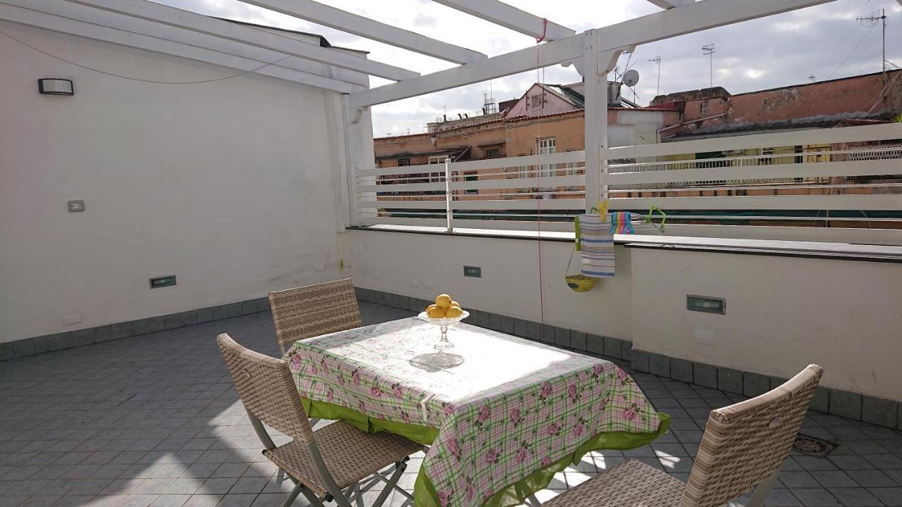 Sky-Terrace In Central Station, 3 Bedrooms Napoli Exterior foto